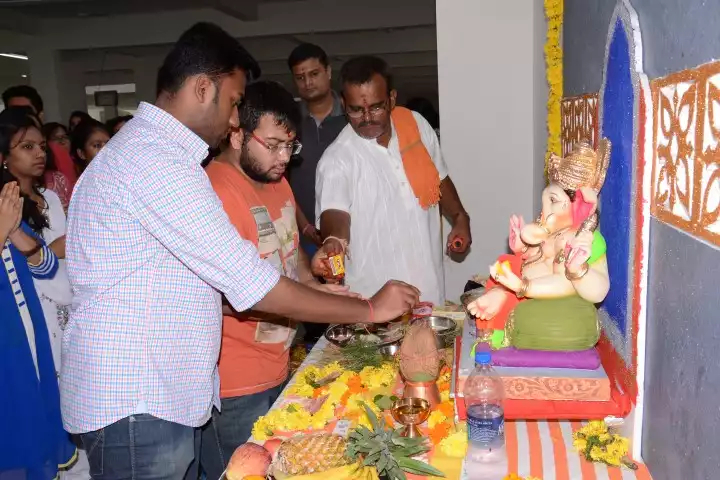 Ganesh Chaturthi Event Gallery of SLS Hyderabad