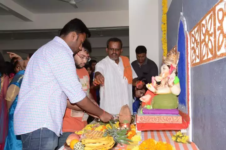 Ganesh Chaturthi Event Gallery of SLS Hyderabad