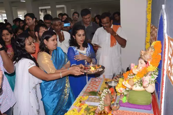 Ganesh Chaturthi Event Gallery of SLS Hyderabad