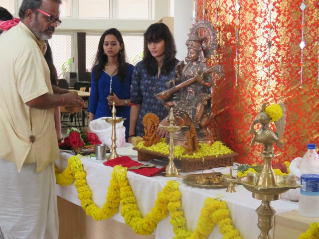 Saraswati Puja celebration SLS-H