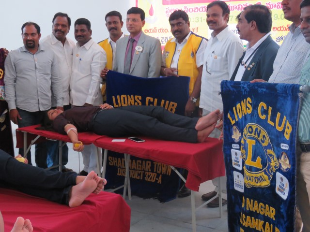 Blood Camp at SLS Hyderabad
