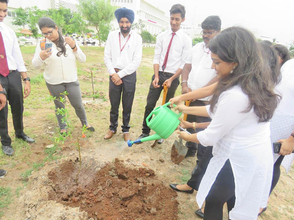 Plantation drive Event - SLS Hyderabad