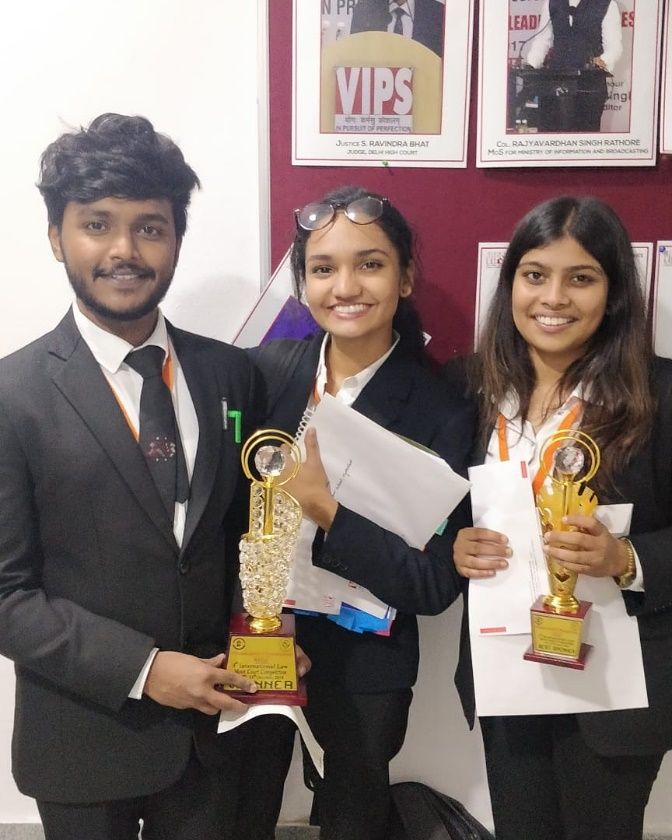 5th VIPS International Law Moot Court Competition winner
