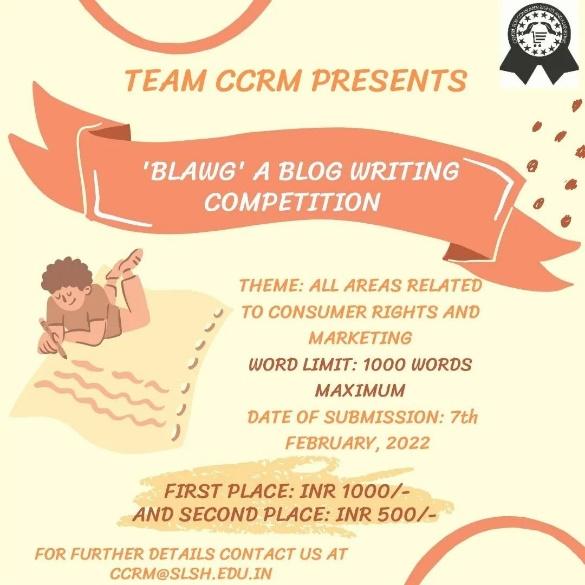 Blog writting competition
